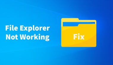 How To Fix File Explorer Not Working on Windows 11