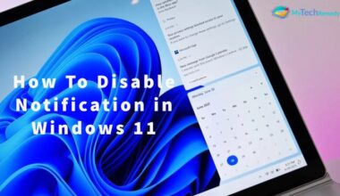 How To Disable Notification in Windows 11