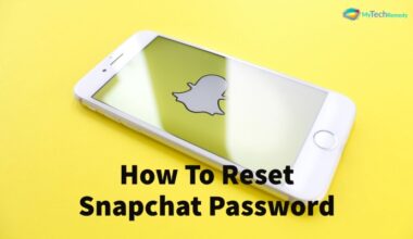How To Reset Snapchat Password