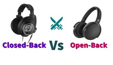 Open Back Vs closed Back Headphones
