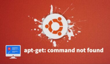 apt-get: command Not Found