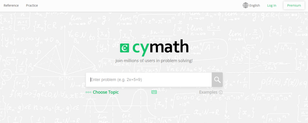 Websites Like Mathway - Cymath-Amazing-Mathway-Alternative