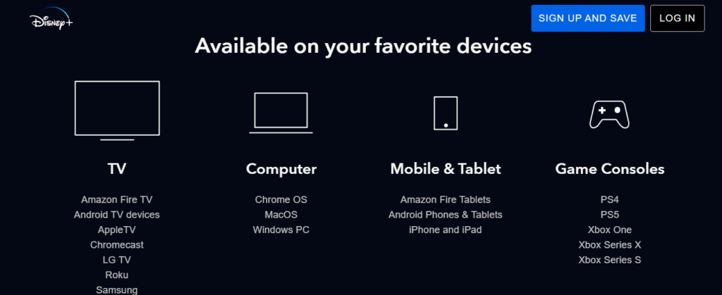 On Which Devices Disney Plus is Compatible?